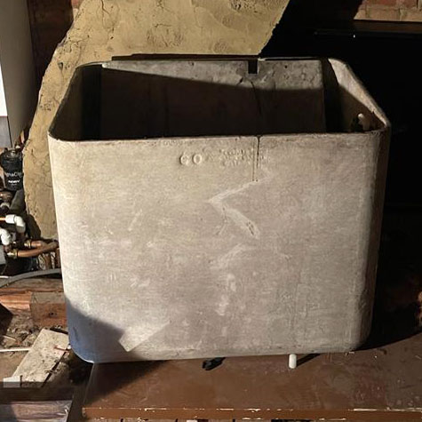 Asbestos Water Tank